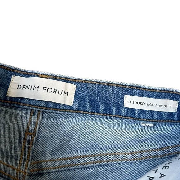 Aritzia Denim Forum The Yoko High Rise Slim Jeans - Picture 15 of 15